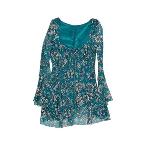House‎ of Harlow 1960 x REVOLVE Vaida Mini Dress in Teal Floral Multi thumbnail 2