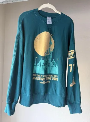 Walt Disney World Pullover Sweatshirt Take Care Of Yourself Take a Walk thumbnail 2