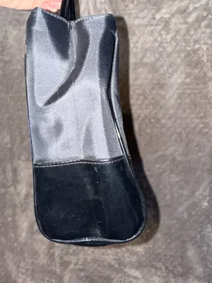 Estee Lauder Black Nylon and Patent Tote Bag thumbnail 2