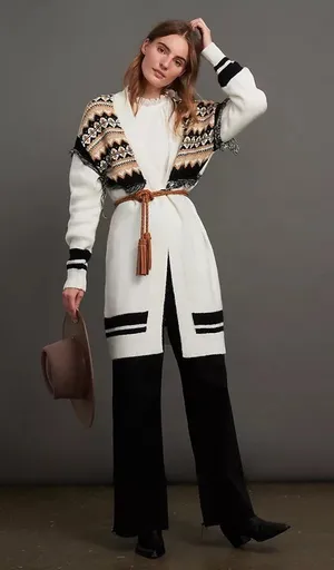 Anthropologie Penelope‎ Cardigan Size Medium thumbnail 1