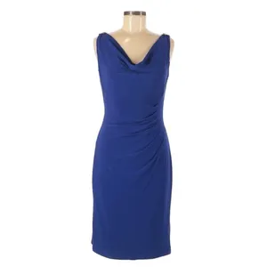 RALPH LAUREN Royal Blue Cocktail Dress thumbnail 2