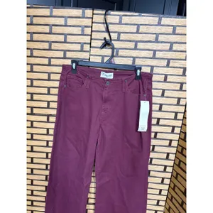 No Boundaries Burgundy Wide Leg Pants‎ Size Small thumbnail 3