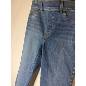 Spanx Flare Leg Pull-On Jeans in Vintage Indigo Women's sz. L thumbnail 7