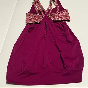Lululemon‎ Athletica Nouveau Limits Tank Top Womens Size 4 Regal Plum Athletic thumbnail 7