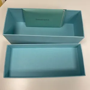 Tiffany & Co Eyeglass Frame TF2034 8055 Black + Tiffany Blue Italy Case & Box‎ thumbnail 6