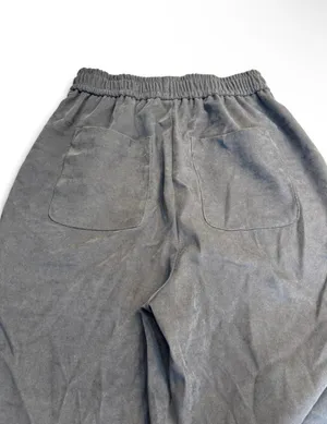 Zara Gray wide leg trousers Size S #trousers #wideleg thumbnail 4