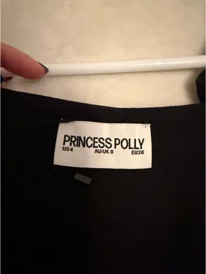 Princess Polly Dress Black Long Sleeve Mini thumbnail 2