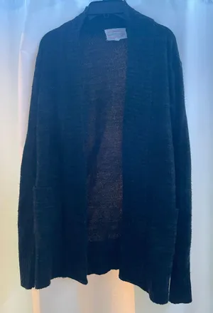 Ambiance Apparel Black Cardigan Sweater thumbnail 1