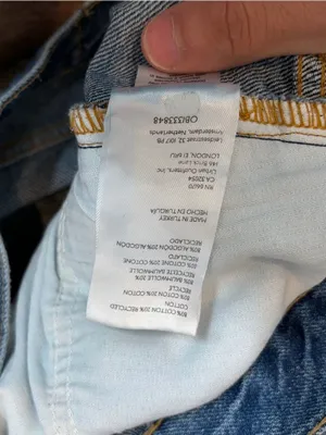 Free people we the free ripped distress blue straight leg denim jeans size 30 thumbnail 12