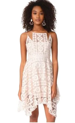 Free People Womens Just Like Honey Lace Dress Size Large thumbnail 3