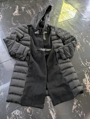 Lauren Ralph Lauren Moxed-Media Toggle Puffer Coat Size Small thumbnail 1