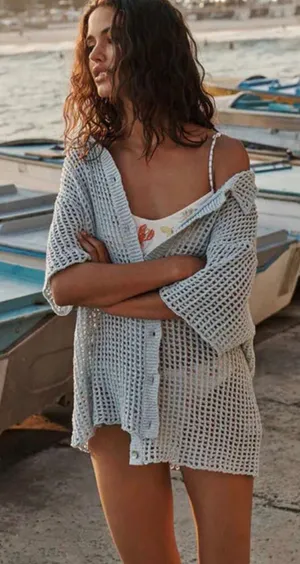 SheIn Beach Knot Cover-Up thumbnail 1