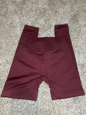 Red Seamless Gymshark Leggings thumbnail 5