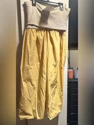 NWT Zara Contrast Fajin Skirt Also known as the Contrast Cummerbund(convertible) thumbnail 12