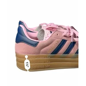 adidas Gazelle Bold Pink Navy Gum Platform Shoes H06122 Women’s size 6 sneaker thumbnail 6
