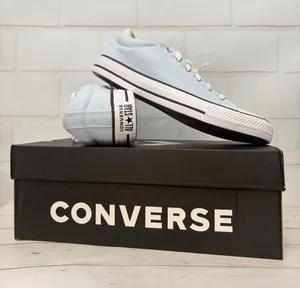 Converse Adult Street Ox Low Sneakers M7/W9 Blue Supermoon NIB thumbnail 1