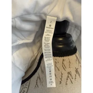 Lululemon Another Mile Full Zip Vest Hooded White Second Release‎ W4BSCS Sz 2 thumbnail 8