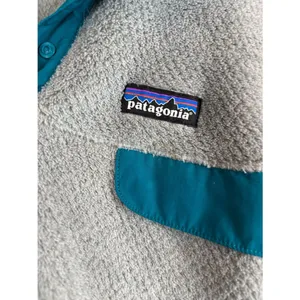 Patagonia Women's Re-Tool Snap-T® Pullover Style 25442 Size XL Grey Blue thumbnail 6