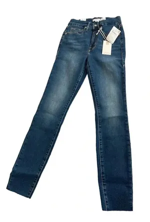 💙 Good American Good Waist Crop‎ Jeans Blue 331 Size 24 NWT 💙 thumbnail 1