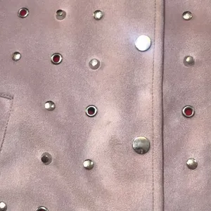 Zara Suede Effect Studded‎ Jacket thumbnail 5