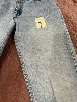 Levi's Light Wash Relaxed Straight Jeans - Blue thumbnail 4