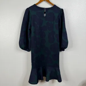 OTG Floral Long Sleeve‎ Midi Dress Size Large thumbnail 2