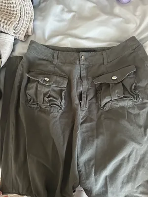 White Fox Boutique Cargo Pants Grey thumbnail 2