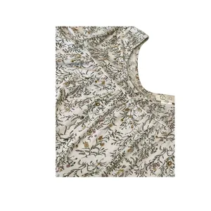 RD Style Floral Print Long Sleeve Tiered Mini long sleeve romper Cottagecore‎ Boho Chic thumbnail 3