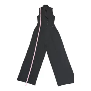 ZARA Black Sleeveless Oversized Vest Jumpsuit thumbnail 16
