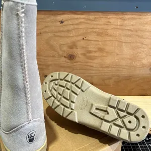 Bearpaw Women's Grey and Cream Boots thumbnail 7