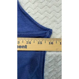 Lululemon Womens Blue Heathered Space Dye Racerback Athletic Tank Top Size 4 thumbnail 5