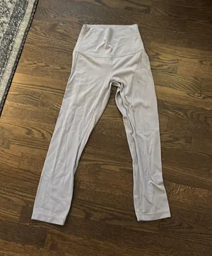 Light Blue Lululemon Align Leggings Crop thumbnail 1
