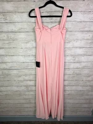 Lulus Magical Magnetism Light Pink Off-the-Shoulder Maxi Dress Size Small thumbnail 4