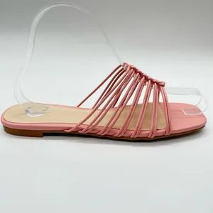 Journee Collection Sandals‎ Womens 6.5 Pink Addora Slides Sandals NEW thumbnail 3