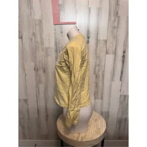 Aeropostal yellow long sleeve top thumbnail 2