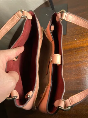 kate spade Kate Spade Talia small triple compartment satchel in a pink shade thumbnail 6