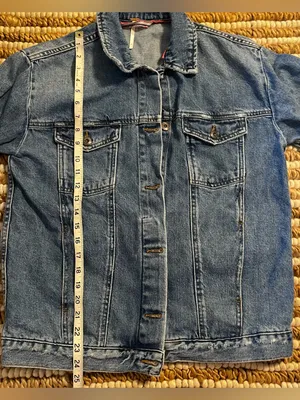 Free people Oversized Denim Jacket thumbnail 4