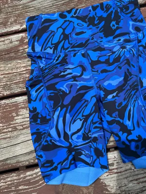 Lululemon Women’s Fast And Free HR Short 6" Pockets Galactic Cobalt Blue|Size:0 thumbnail 2