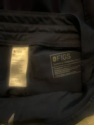 Figs navy cargo pants thumbnail 4
