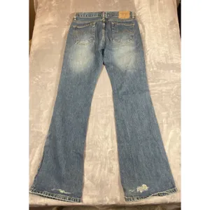 American Eagle‎ Womens Original Boot Jeans Size 4 Distressed 90's Festival Rodeo thumbnail 6