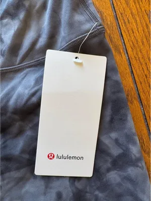 Lululemon Wunder Train High Rise 25” Diamond Dye Grey Size 8 NWT thumbnail 5