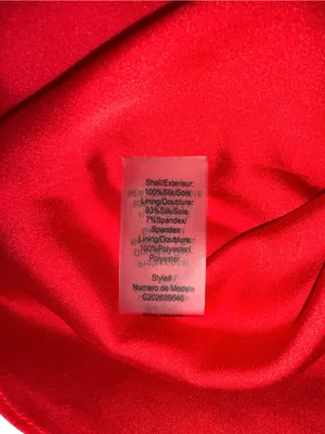 Alice + Olivia Josie Red Sleeveless Chiffon Silk Mini Dress thumbnail 5