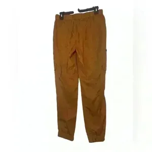 Banana Republic Tencel Cargo Jogger Pant Deep Camel XS Comfy Soft‎ Relaxed thumbnail 7