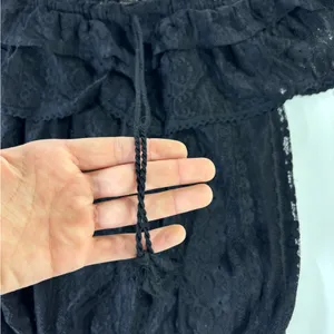 Black Offthe shoulder blouse Size L thumbnail 4