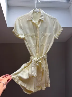 Cloth & Stone Yellow Romper thumbnail 2