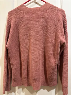 MADEWELL DUSTY ROSE BUTTON DOWN SWEATER OVERSIZED EXTRA SMALL
PRELOVED Pink Size XS thumbnail 4