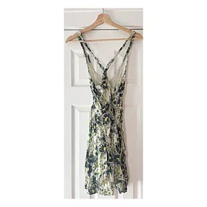 Bohemian Free People Washed Ashore Floral Summer Dress Size‎ XS Rayon thumbnail 4