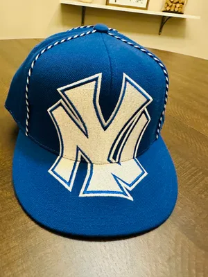 NWOT New York Yankees Cooperstown Collection Fitted Hat by American Needle-7 1/2 thumbnail 1