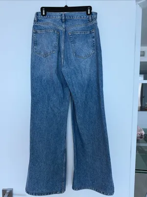 Reformation Cary High Rise Slouchy Wide Leg Jeans Size 27 Colorado Wash thumbnail 2