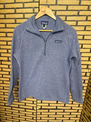 Patagonia Purple better sweater 1/4 zip pullover Size medium thumbnail 1